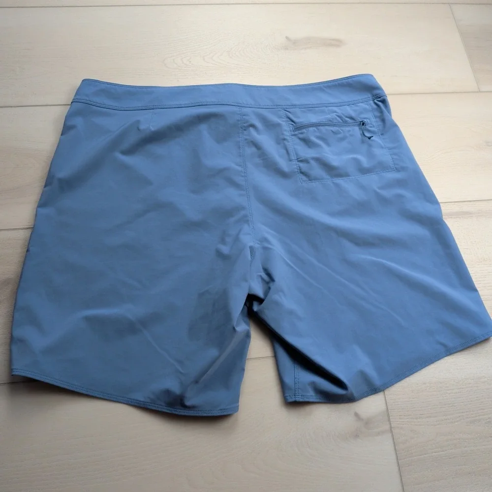 Patagonia Stretch Hydropeak Board Shorts Mens 40 Light Blue Beach Surf Beach‎